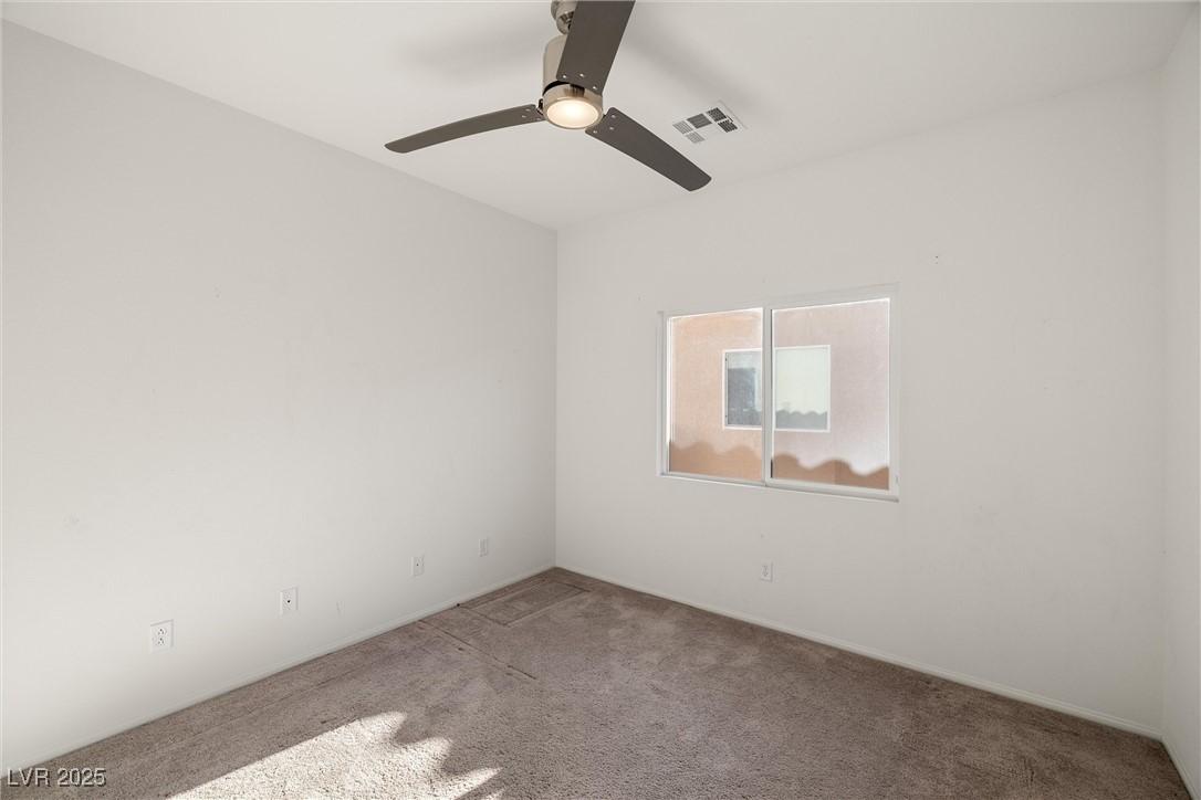 Image 4: Unfurnished room with carpet and ceiling fan