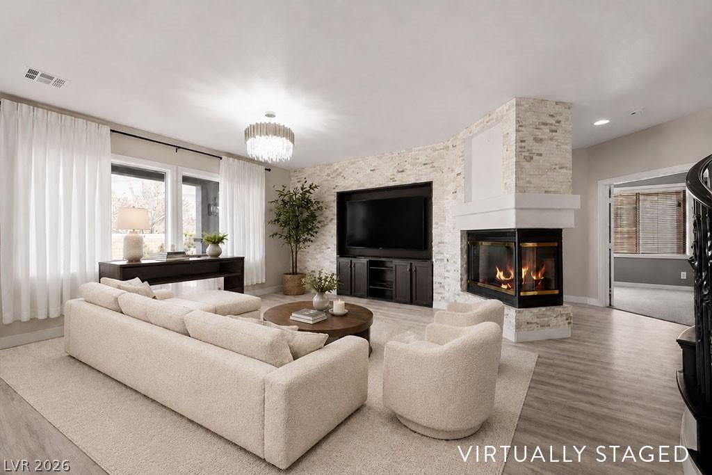 Image 2: The family room is designed for connection, offeri