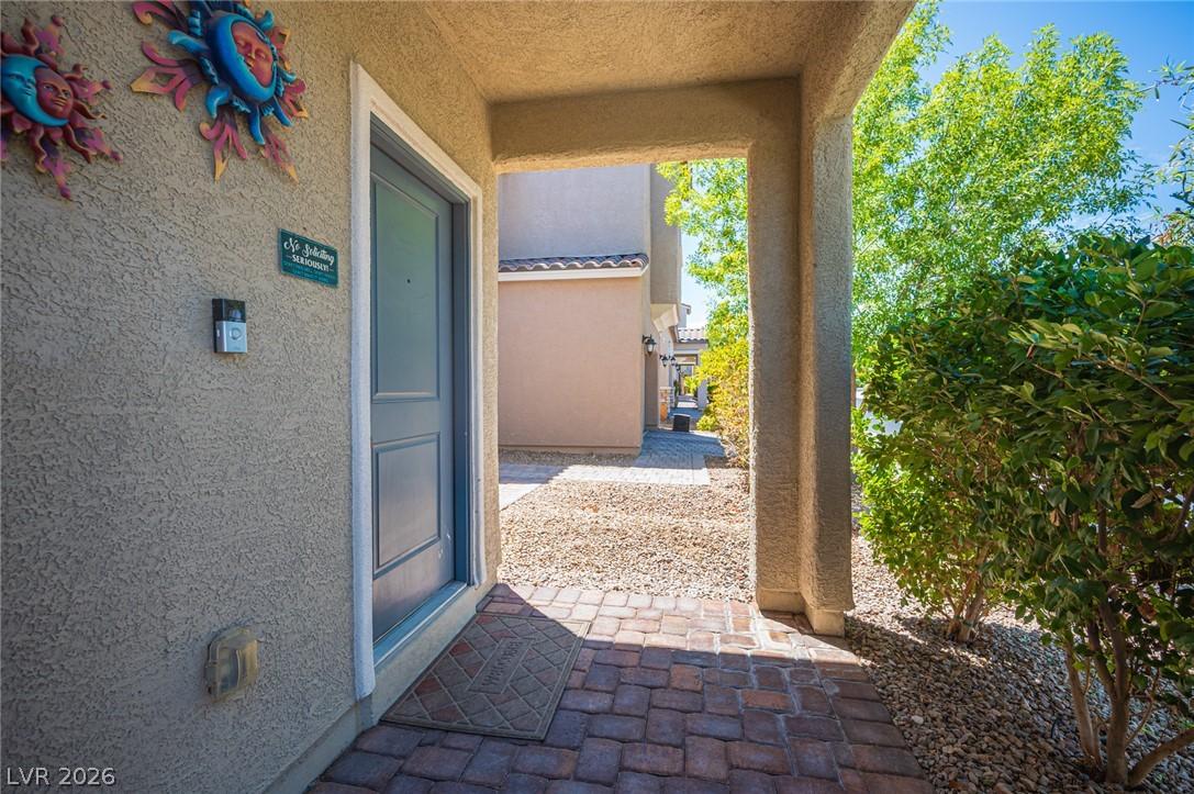 Image 2: A welcoming entry, with a paved walkway leading to