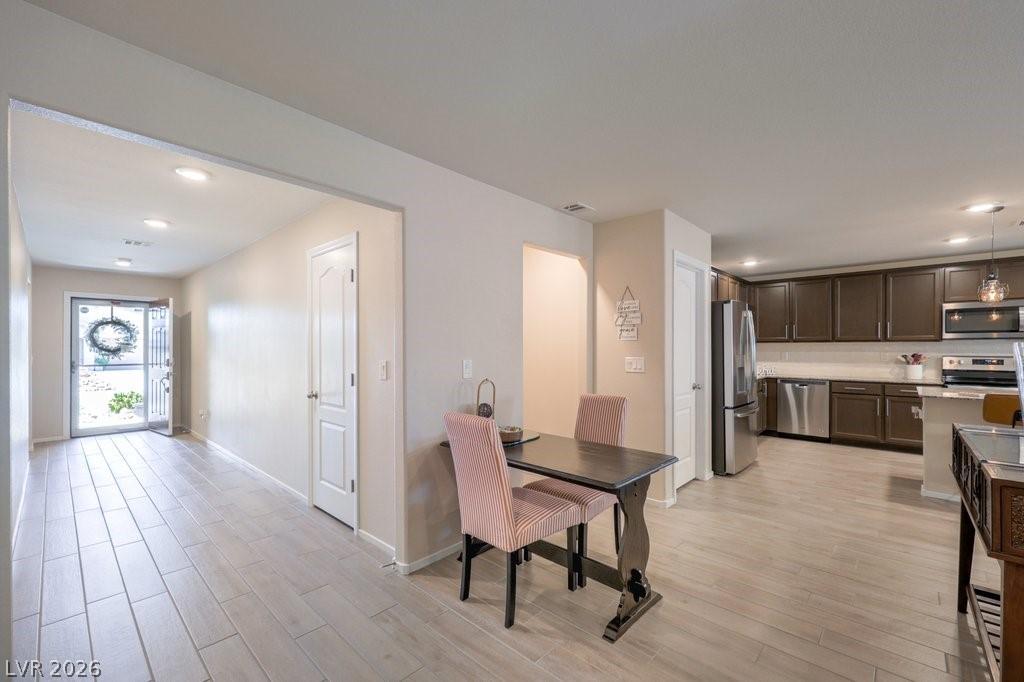 Image 4: Looking to the left at the front door.