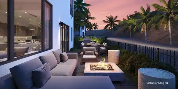 Image 4: An inviting outdoor living space perfect for eveni