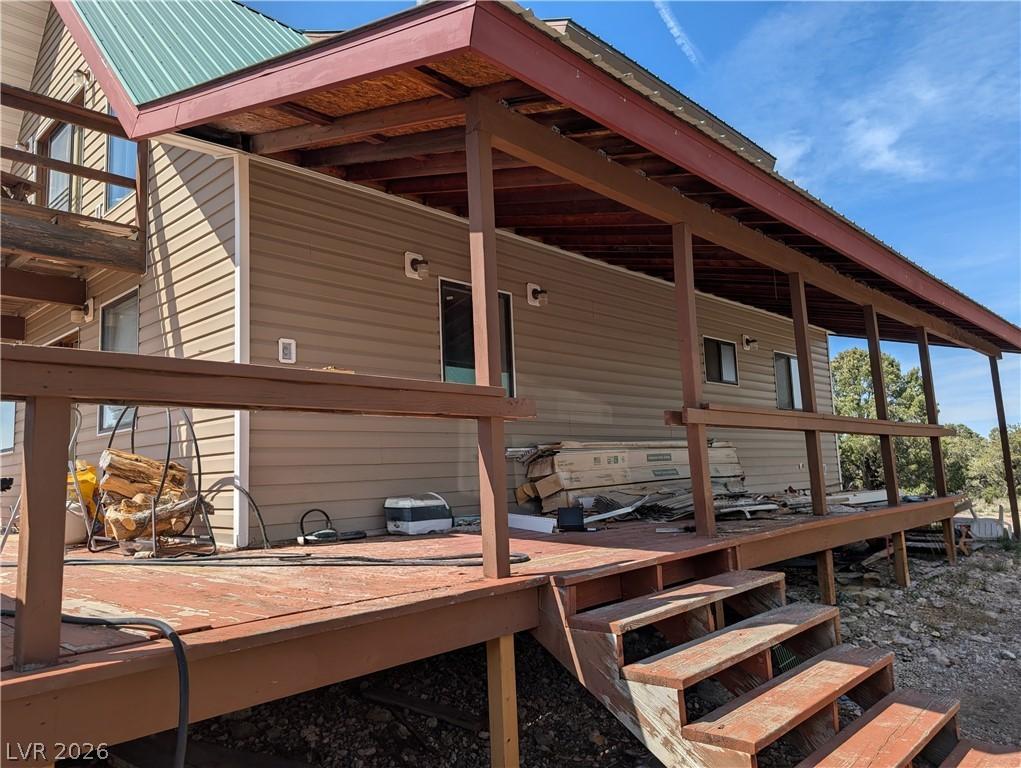 Image 3: View of wooden deck
