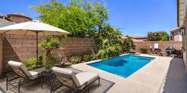 Image 3: A tranquil oasis awaits, complete with a sparkling