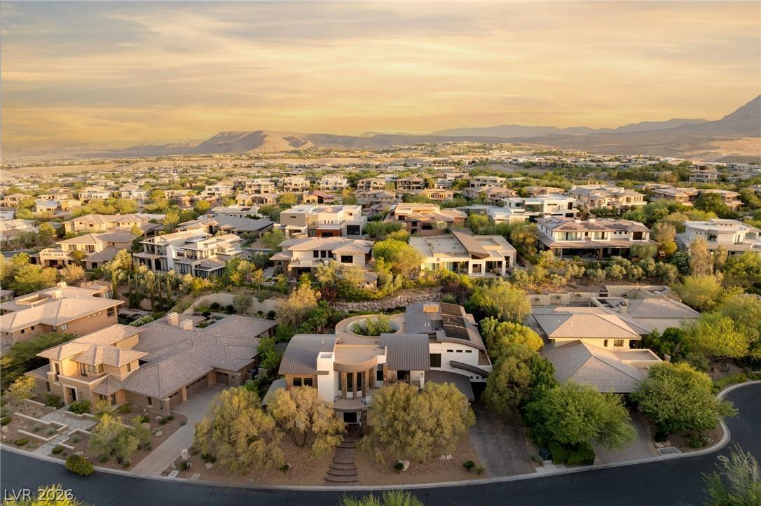 Image 3: An aerial perspective reveals a vibrant neighborho