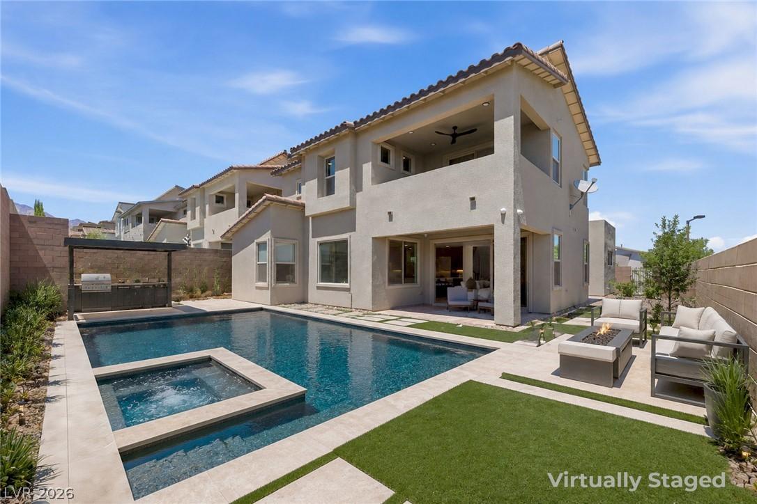 Image 2: Design your backyard oasis with a sparkling pool,