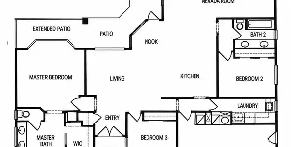Image 3: Thoughtfully planned architectural layout featurin