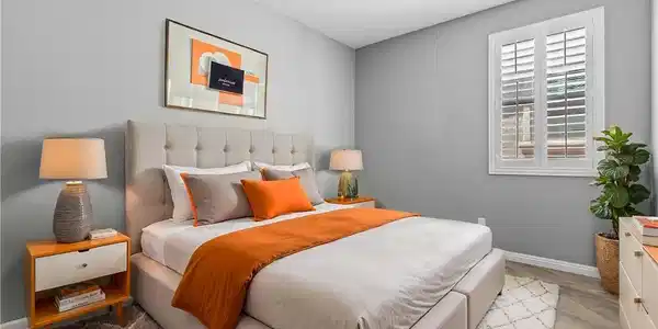 Image 4: 2nd Bedroom Relaxation awaits in this inviting pri