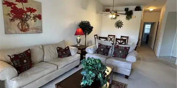 Image 4: This living room provides a comfortable gathering