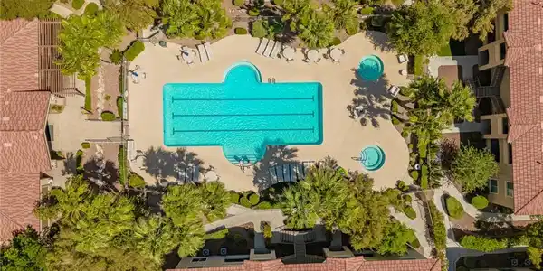 Image 3: An aerial perspective reveals a sparkling communit