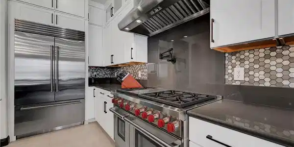 Image 4: Professional-grade Wolf stainless appliances ancho
