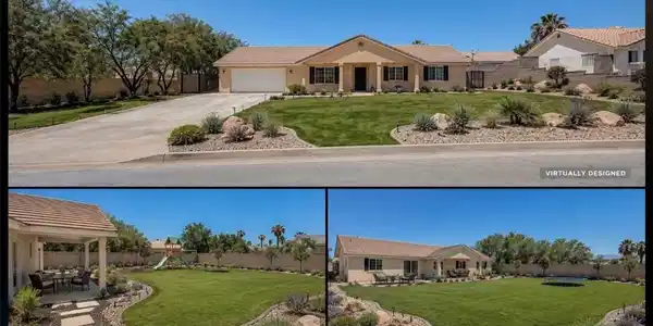 Image 4: A desert oasis awaits with this single-story resid
