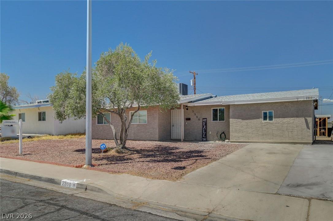 Image 1: Large front yard and large driveway