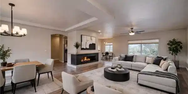 Image 4: Virtually Staged Living Room