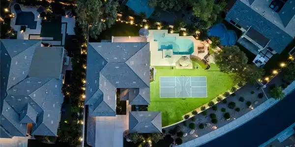 Image 3: An aerial perspective reveals a majestic home nest