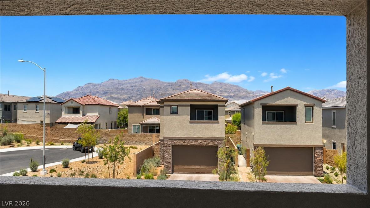 Image 2: Hillside home offer garage access and views of dis