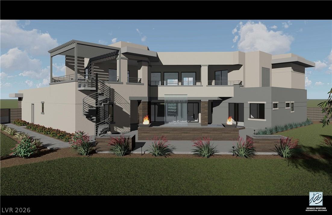 Image 3: Exterior Side Rendering - actual color may vary.