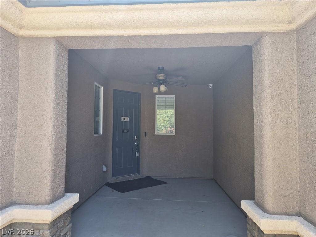 Image 3: An inviting front porch with ample space offers a