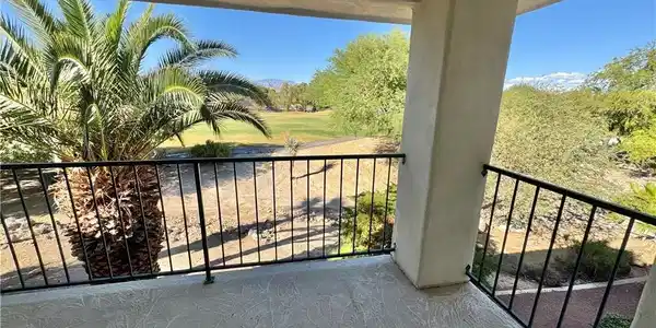 Image 4: Balcony features sweeping views of the surrounding