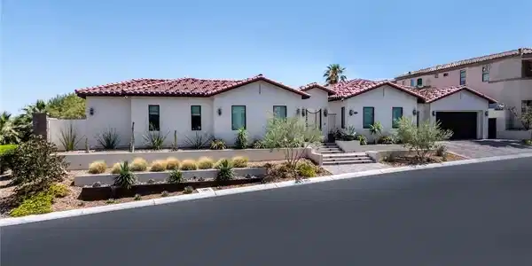 Image 2: Mediterranean-inspired home with a terra cotta roo