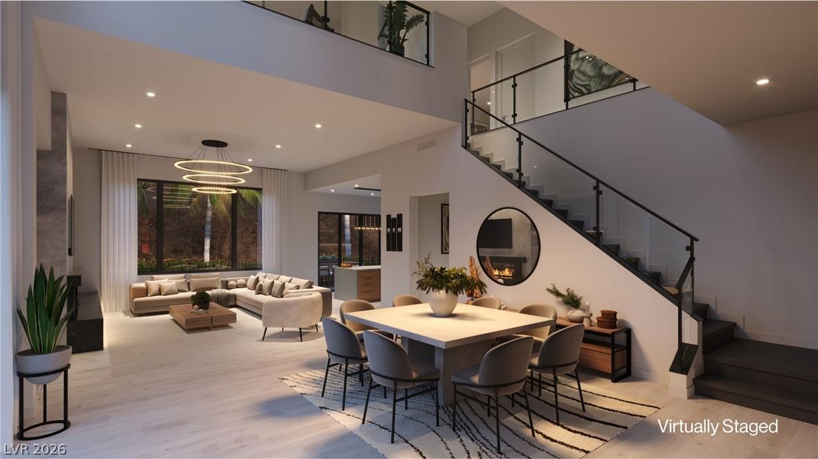 Image 4: When you walk in the front door, the high ceilings