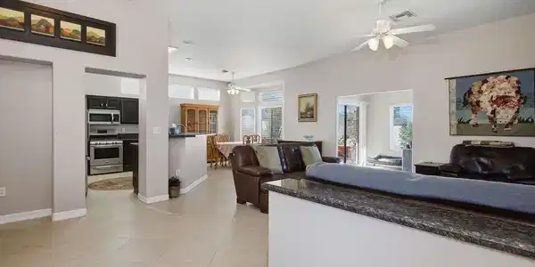 Image 4: Living room featuring open floorplan
