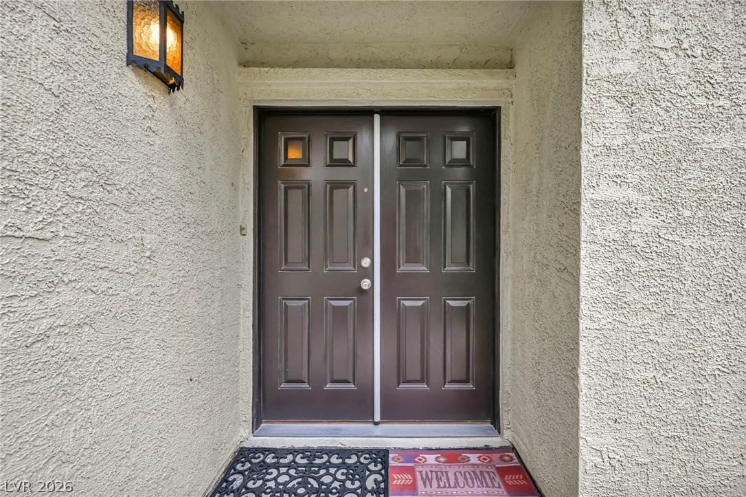 Image 4: A classic double-door entry welcomes you home!