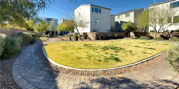 Image 3: View of house from Community Park managed by HOA