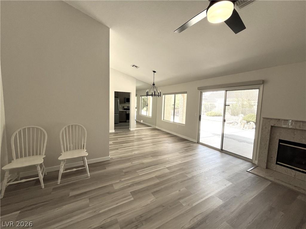 Image 4: Living Room with Dining Area