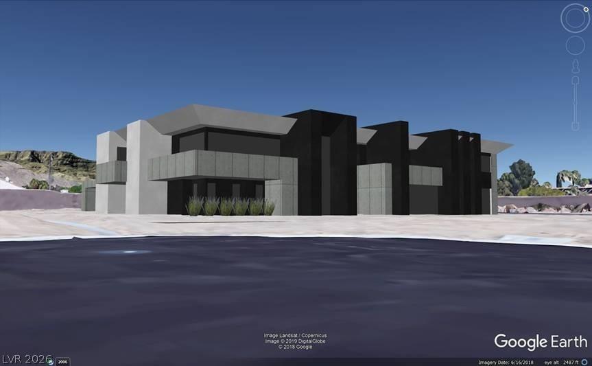 Image 2: Modern architecture with clean lines and striking
