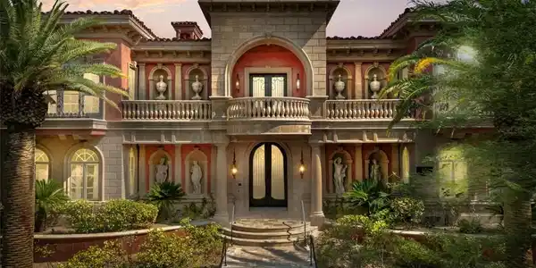 Image 4: Stately columns and classical stonework frame the
