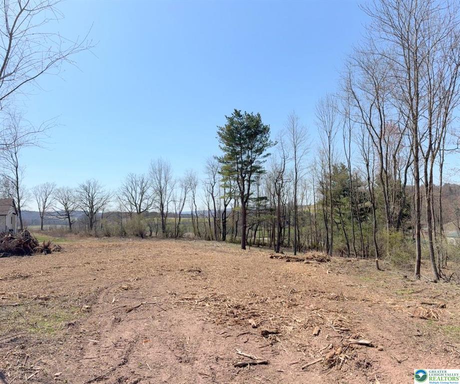 Image 4: A cleared building lot awaits your new home, borde