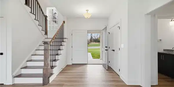 Image 4: not actual home, photo of previously built home