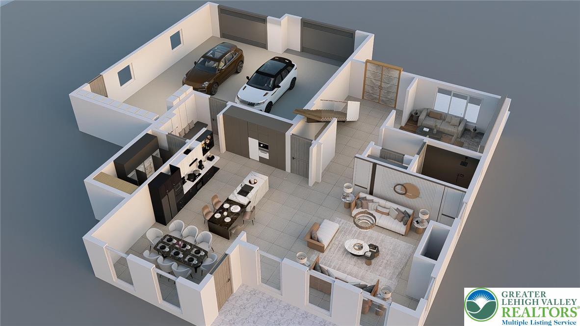 Image 3: 1st Floor Rendering Angle 2