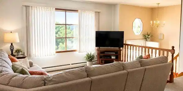 Image 4: A welcoming living area with ample natural light f