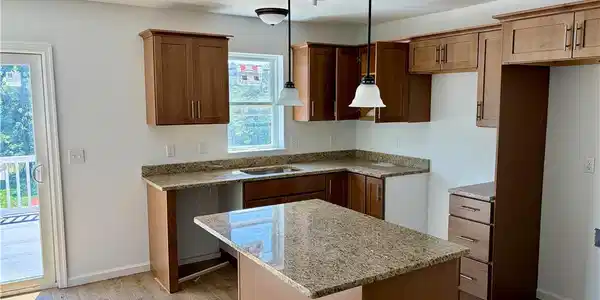 Image 4: One of our kitchens. 
Units have different cabine