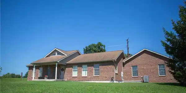 Image 3: This solid, custom built home looks out over the v