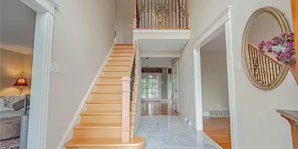 Image 4: Enter into a gracious foyer, showcasing a beautifu