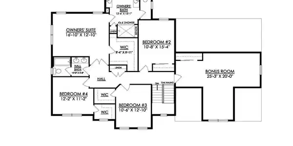 Image 3: An organized second floor layout reveals multiple