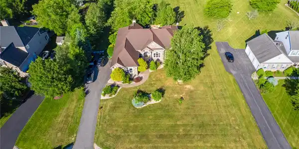 Image 2: An aerial perspective reveals a private dwelling n