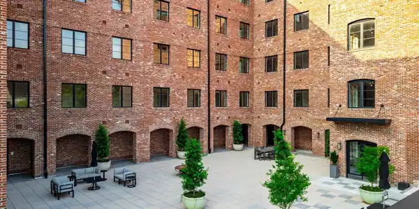 Image 2: Community Courtyard for the residents.