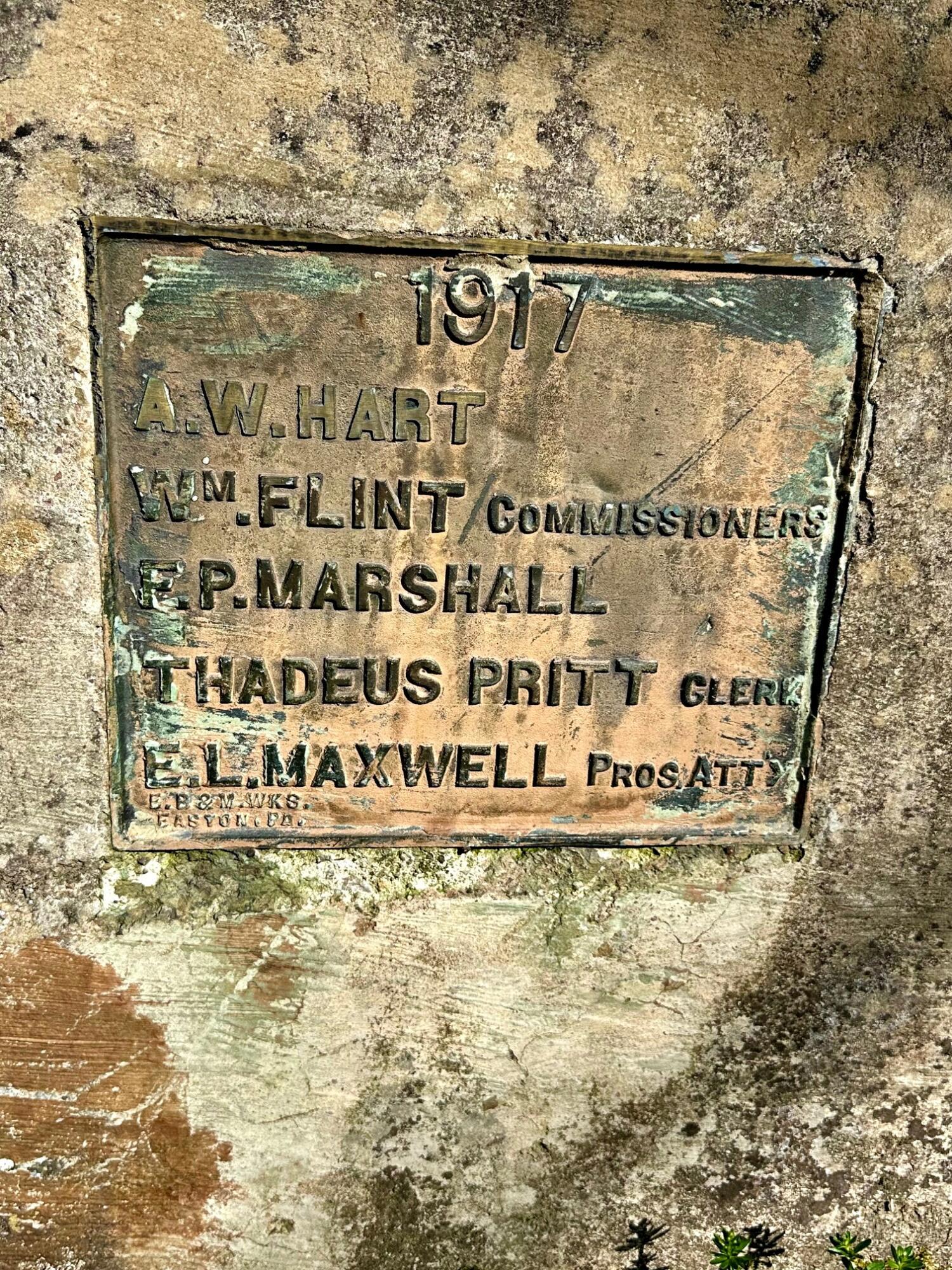 Image 4: bridge plaque