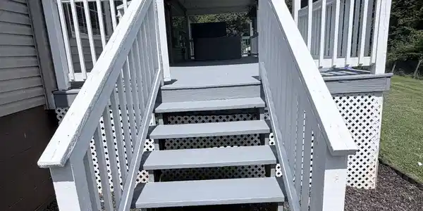 Image 3: Front Porch Staircase