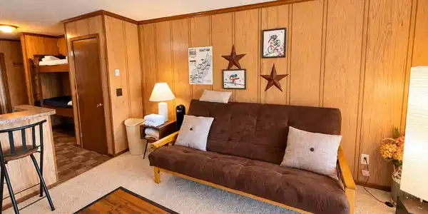 Image 3: queen futon