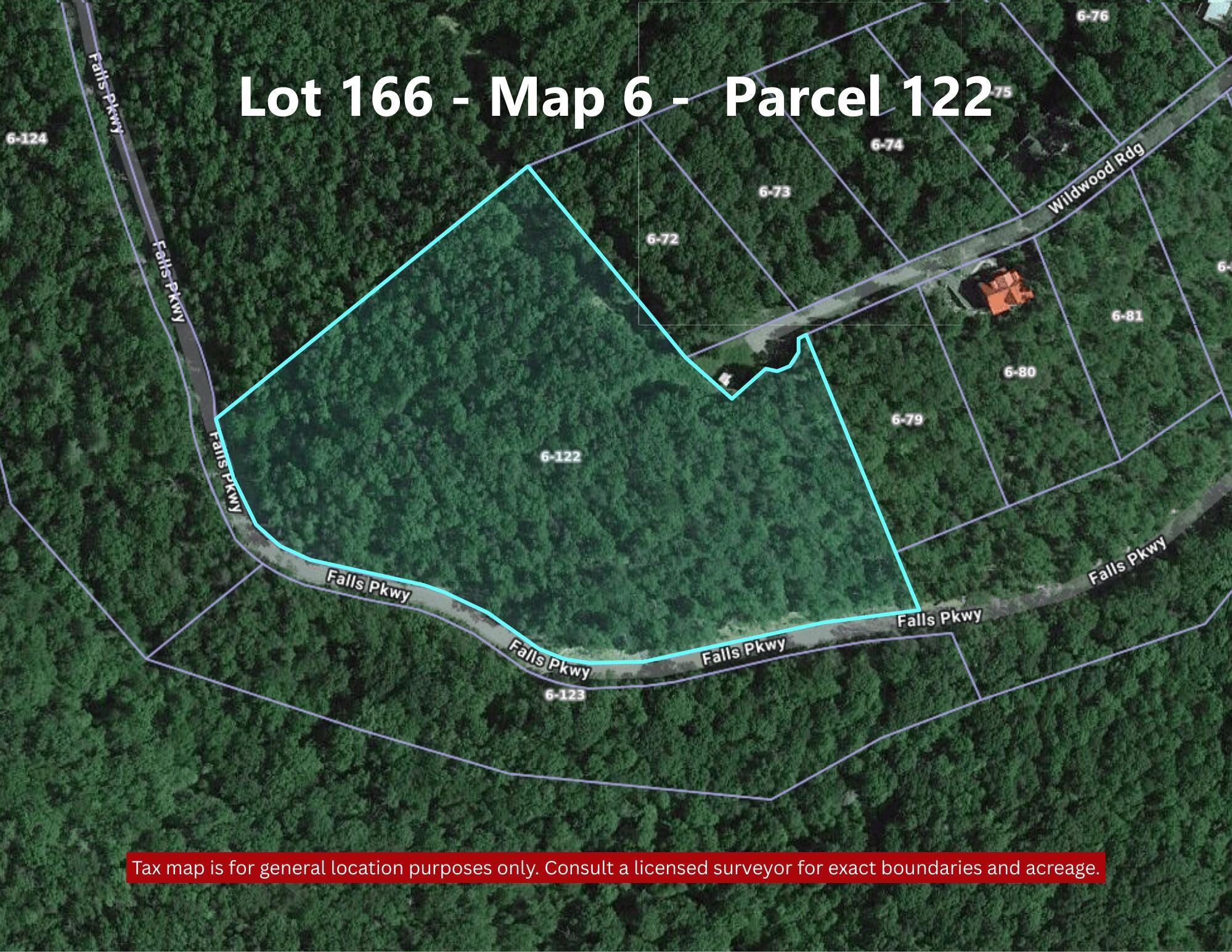 Image 4: lot 166 tax map