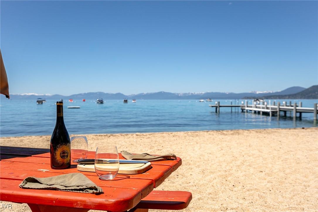 Image 4: Private HOA picnic and beach