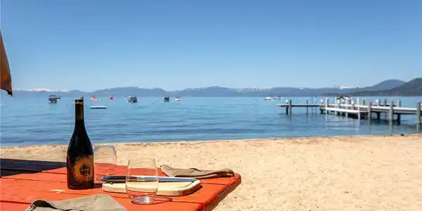 Image 4: Private HOA picnic and beach