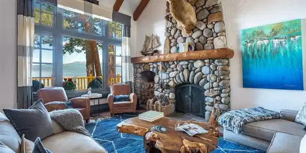 Image 3: Great Room with Fireplace