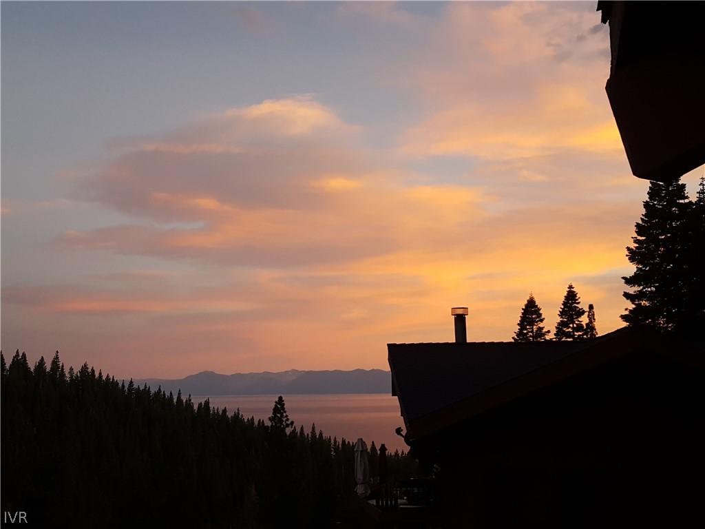 Image 2: Winter Tahoe Sunset Best Viewed From This Bitterbr