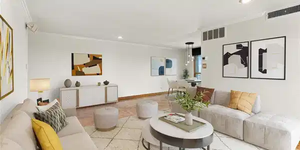Image 4: Living area (Virtually staged)