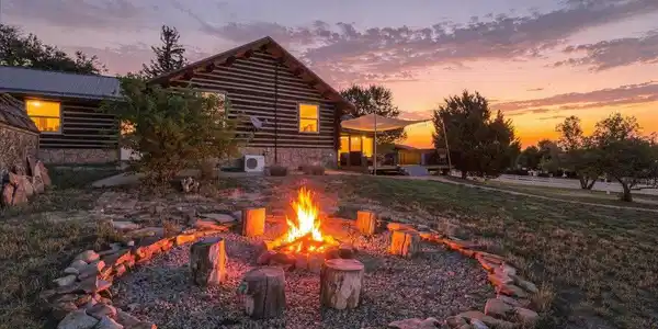 Image 4: Gather around the firepit beneath the stars. Image 4: Gather around the firepit beneath the stars.
